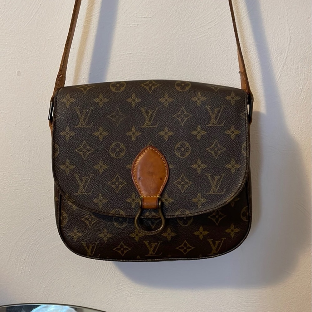Louis Vuitton Dark Brown Monogram Crossbody Bag